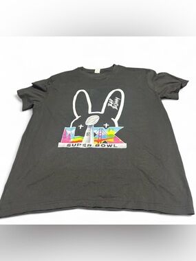 Bad Bunny Super Bowl black T-shirt #superbowl #music XL